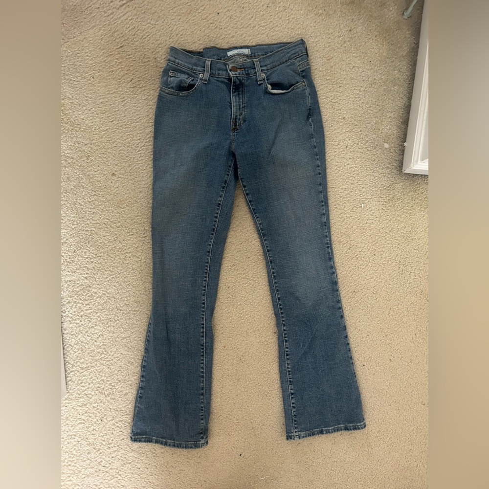 Levi’s Women Boot Cut 515 Blue Jeans - Picture 5 of 11
